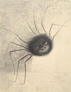 The Spider by Odilon Redon