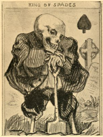 Playing card, 1840