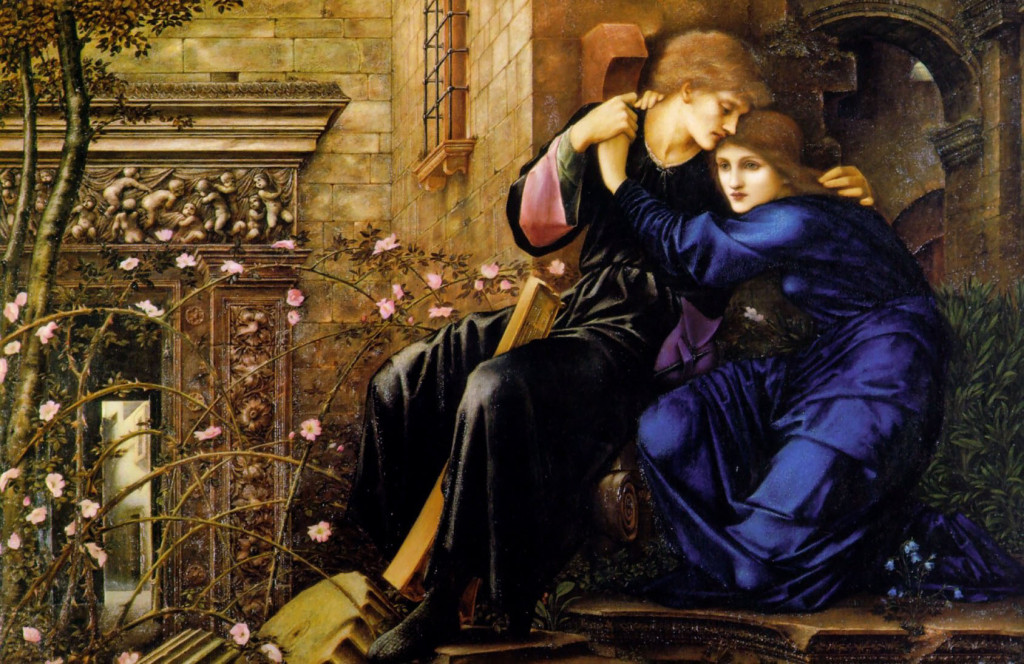 Edward Burne-Jones - Love Among The Ruins