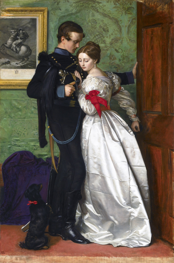 John Everett Millais: The Black Brunswicker.